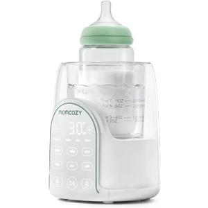 Momcozy NightPro Baby Bottle Warmer for Breastmilk, Built-in Night Light, BPA-Free Tritan, Fullest Nutrients Preserved with Fast & Even Water Bath Warm, Newborn Breastfeeding Essentials Gift for Mom