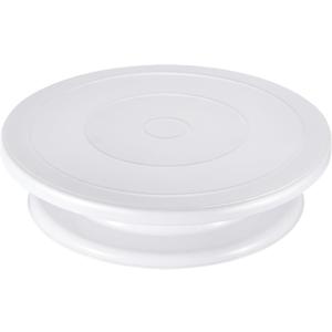Kootek Cake Stand, 11 Inch Rotating Cake Turntable for Decorating, Display & Baking, Smooth Revolving Spinner Stand (White)