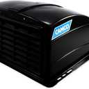 Camco Standard Roof Vent Cover, Opens for Easy Cleaning, Aerodynamic Design, Easily Mounts to RV with Included Hardware-Black (21015)