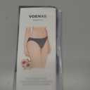 voenxe Women Seamless Hipster Underwear,No Show Ladies Panties Bikini,Full Coverage Breathable Briefs,Comfy,Invisible,5-Pack (Large)