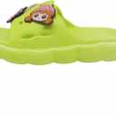 icosylify 0-8yrs Kids Water Shoes Unisex for Girls and Boys Non-Slip Beach Sandals for Pool Swim, Quick-Dry Lightweight Slippers, Breathable Outdoor Shoes (9.5 Toddler, Green)