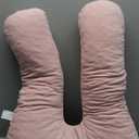 Car Pillow for Kids, Memory Foam Travel Pillow for Car and Adults, Kid Travel Pillows for Sleeping on Road Trip, Small Body Pillow for Kids (Pink)