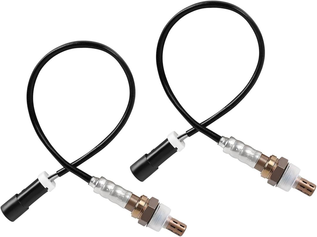 2Pcs Upstream and Downstream Oxygen O2 Sensor Compatible with 1990-2014 F150 F250 F350 OE#15717, 15716, 15718, 15719