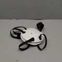 Wrestling Headgear, Youth Wrestling Head Gear with Chin Cup, Sorf Ear Guard for MMA, Jiu-Jitsu (for Users Age 10+) (White Headgear & Black Strap)