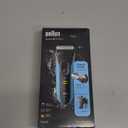 Braun Electric Series 3 Razor with Precision Trimmer, Rechargeable, Wet & Dry Foil Shaver for Men, Blue/Black, 4 Piece