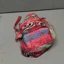 Women's Spaghetti Strap Satin Dress Sexy Backless Drawstring Ruched Split Hem Cocktail Evening Party (Large, 30-leaves Blue)