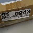 Jondow Stainless Steel Canopy Bed Frame Queen Size, Sturdy Post Poles Thicken Queen Size Canopy Frame for Metal Bed Wood Bed Bedroom Decor, Black (Black-plastic Connectors)