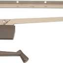 Prime-Line H 3948 9-1/2 In. Bronze Left-Arm Wood Casement Operator with Track (Single Pack)