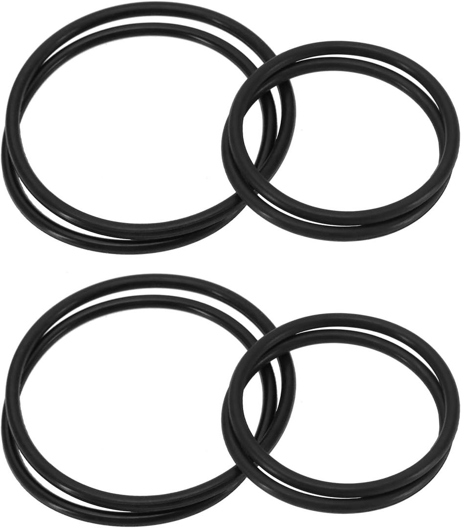 ECSiNG 12 Pcs Bicycle Mount Bands Rubber O-Ring Elastic Bands Kit Compatible with Garmin Quick Release Quarter Turn Bike Mounts for Sport Cycling Accessories