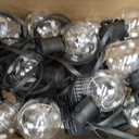 Outdoor String Lights Battery Operated,22ft 20 G40 LED Patio Bulbs