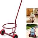 Portable Bucket Cart, Suitable for Water Buckets, Propane Tanks