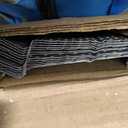 A-M Gutter Guard 6" x 50 Ft Black Aluminum, Leaf & Debris Protection, DIY