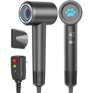 MORECOO Hair Dryer, High-Speed Travel Blow Dryer for Fast Drying, Professional 200 Millions Ionic Hair Dryers for Women with 4 Temp & 2 Speed Mode, Low Noise Compact Hair Dryer for Men with ALCI Plug