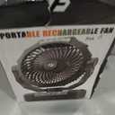 FRIZCOL 3-in-1 Camping Fan - Portable Fans Rechargeable - 24000mAh Battery Powered Fan with Light & Remote for Indoor, Outdoor, Tent, Travel, Fishing, Jobsite, Gifts for Men Dad Him - Black, Large