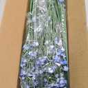 Yastouay Babys Breath Artificial Flowers, 30 Pcs Blue Baby Breath Flowers Artificial Bulk, Real Touch Fake Babys Breath Gypsophila for Wedding Party Bouquet Floral Arrangement Home Decor