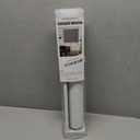 SHADEMOON Blackout Cordless Roller Shades for Windows,Free-Stop System Blind with Valance,Pull Down Room Darkening Indoor Shades,Thermal Insulated UV Blocking Fabric,Home Office(White,12" W x 72" H)