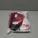 RSLOVE Christmas Lingerie for Women Sexy Santa Babydoll Chemise Mrs Claus Costume with Belt (Red, M)