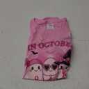 in October We Wear Pink Ghost Squad Breast Cancer Awareness TShirt M
