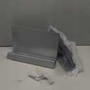 Blulu 2 Pcs Metal Floor Sign Stand Holder Fits 12" Wide Board up to 72" Tall Graphic Floor Standing Display Stand for Composite Foam Board, Acrylic Glass Sign, Base Only