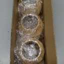 3PCS Pendant Light Shade,Rattan Lamp Shades Boho Chandelier Lamp Cover Nature Hand Woven Rattan Lampshade for Living Room, Bedroom, Ceiling Lamps,and Dining Room