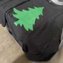 LOTUCY Christmas Sweatshirt Women Christmas Tree Sweater Xmas Graphic Tee Casual Long Sleeve Pullover Tops Black (X-Large)