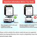 2025 2026 Navigation sd Card Memory Compatible with Mazda 2024 CX-30,2024-2025 CX-5,2023-2025 CX-90,Latest Maps USA/Mexico/Canada