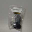 AC PERFORMANCE Female -10 AN to -12 AN Male Expander Fitting Aluminum Black, Pack of 2