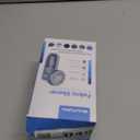 BEAUTURAL Fabric Shaver and Lint Remover, Sweater Defuzzer with 2Speeds, 2 Replaceable Stainless Steel Blades, Battery Operated, Remove Clothes Fuzz, Lint Balls, Pills, Bobbles Gray