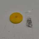 YMCRLUX 1"x18ft Hook and Loop Storage, 1 inch Wide, Yellow