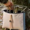 Aliceset 1 Pack Tree Hunting Saddle Backpack for Men Hunting Saddle Platform Backpack for Tree Stand Accessory Lightweight Easy to Carry Waterproof Rain Cover Storage Bag with Straps