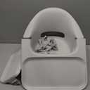 Stokke Clikk Easy to Clean Cloud Grey Baby High Chair with Natural Legs, All in One Box (Includes Tray and Harness)