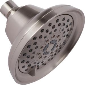 Aqua Elegante Massage Shower Head With Mist - High Pressure Boosting, Adjustable Massaging Rainfall Showerhead For Low Flow Showers With Water Saving Nozzles - 2.5 GPM - Brushed Nickel