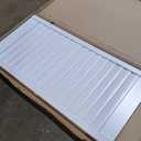 Slat Door Wood White Open Pine
49"L x 24"W