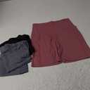 3 Pack High Waisted Biker Shorts for Women – 3"/ 5"/ 8" Black Workout Yoga Compression Novelty Shorts for Running L-XL