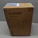 63" Wood Floor Lamps for Living Room with Foot Switch Arc Tall Standing Lamp for Bedroom Mid Century Modern Corner Gold Floor Lamps for Office Nursery Industrial Reading Lamp, Chestnut