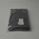 NICETOWN Gray Blackout Curtains for Bedroom 84 inches Long - Thermal Drapes Grommet Room Darkening Light Blocking Curtains Window Treatments for Living Room (2 Panels, W52 x L84, Grey)