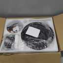 52 Inch Farmhouse Ceiling Fan with Light and Remote, Black Industrial Caged Rustic Ceiling Fan with 6 Speed Reversible Motor and Dual Finish 6 Blades, Rustic Ceiling Fan for Living