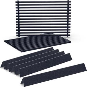 22.5" Flavorizer Bars & 17.5" Grill Grates for Weber Genesis Silver B/C, Genesis Gold Platinum B/C, Weber Spirit 300 with Side Knobs, Spirit 700, Grill Parts for Weber Spirit 900, Weber 7537 7525