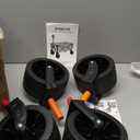 Wagon Carts Foldable 420LBS Weight Capacity Collapsible Wagon with Big All-Terrain Wheels, Heavy Duty Beach Wagons Cart with Cup Holders for Camping, Garden, Sports, Grocery pcs (Carbon Black)