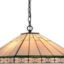 Chloe CH3T318IM18-DH2 Hanging Pendant, Yellow, Green and Black
