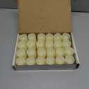 SHYMERY Flameless Votive Candles,Flameless Flickering Electric Fake Candle,24 Pack 200+Hour Battery Operated LED Tea Lights in Warm White for Wedding, Table, Halloween,Christmas Decorations 1.5"X1.7"