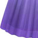 LQSZ Sequin Dress for Girls,Tutu One Shoulder Summer Dresses,Sparkly Dress for 3-12 Years (Purple, S)