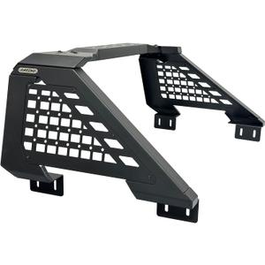 Sport Roll Bar Compatible with 2022-2024 Ford Maverick, Textured Black Truck Roll Bar Chase Rack with Light Mounts, Heavy Duty Sport Bar for Off-Road & Tonneau Cover Compatible