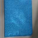 PATIKIL 10 Sheets 2mm Glitter Foam Sheet, 16" x 12" Light Blue Sparkle EVA Paper