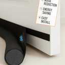 Everlasting Comfort One Sided Door Draft Stopper for Bottom of Doors - Quick Install Sound Proofing Strip Gap Filler, Cold Air & Noise Blocker Sweep for Home, Bedroom and Apartment- Fits 36" Doors