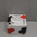 Automatic Card Shuffler 1/2 Deck, One-Click Shuffling Mode, 2000mAh Rechargeable Shuffle Machine with Storage Bag, Electric Playing Card Shuffler for Poker, UNO, Blackjack, Skip-Bo, Phase 10