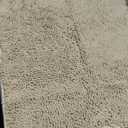 Non-Slip Bath Rug,Extra Soft Microfiber Bedroom Shag Carpet with Anti-Slip Backing,Water/Dust Absorbent Fast Dry Shower Mat,Sound Insulated Stairs Pad,Machine Washable (Beige,23 x 35 Inches)