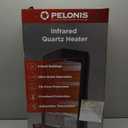 Pelonis Quartz Radiant Heater Black