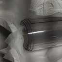 NECAUX Custom Multisize 1.5mm Thick Clear PVC Table Cover Protector - 36 x 66 Inch Table Pads for Dining Room Table Rectangular Vinyl Non-Slip Desk Pad for Coffee Table/Writing Desk