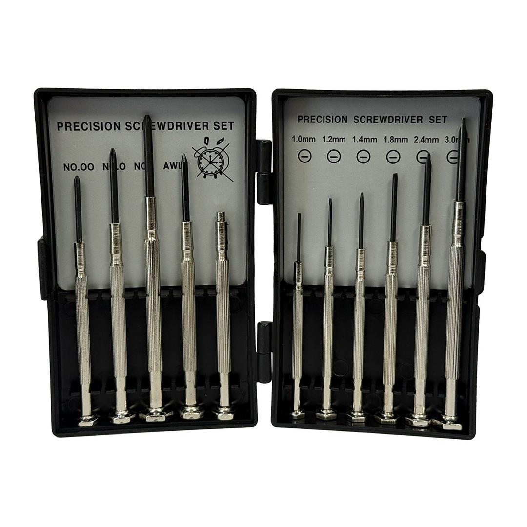 11-Piece Precision Mini Screwdriver Set 